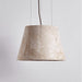 Travertine Cone Pendant Lamp - Simprolos