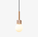 Travertine Cube Globe Pendant Light - Simprolos