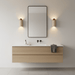 Travertine Cylinder Cap Wall Light - Simprolos