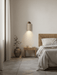 Travertine Cylinder Cap Wall Light - Simprolos