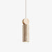 Travertine Cylinder Disc Pendant Light - Simprolos