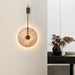 Travertine Disc Wall Lamp - Simprolos