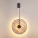 Travertine Disc Wall Lamp - Simprolos