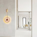 Travertine Disc Wall Lamp - Simprolos