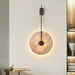 Travertine Disc Wall Lamp - Simprolos