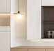 Travertine Disk Globe Pendant Light - Simprolos