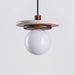 Travertine Disk Pendant Light - Simprolos