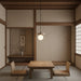Travertine Disk Pendant Light - Simprolos