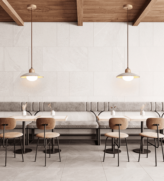 Travertine Dome Pendant Light - Simprolos