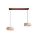 Travertine Drum Pendant Lamp - Simprolos