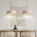 Travertine Drum Pendant Lamp - Simprolos