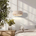 Travertine Drum Pendant Lamp - Simprolos