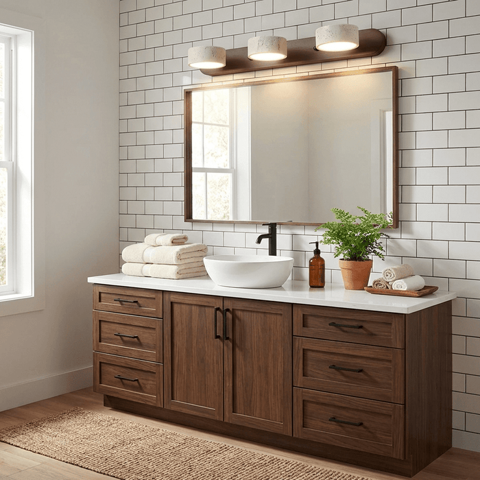 Travertine Duo Wall Light - Simprolos