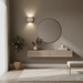 Travertine Globe Wall Sconce - Simprolos