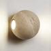 Travertine Globe Wall Sconce - Simprolos