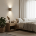 Travertine Globe Wall Sconce - Simprolos