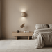 Travertine Globe Wall Sconce - Simprolos