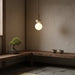 Travertine Half Duo Pendant Light - Simprolos