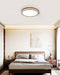 Travertine Halo Round Ceiling Lamp - Simprolos