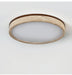 Travertine Halo Round Ceiling Lamp - Simprolos