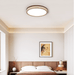 Travertine Halo Round Ceiling Lamp - Simprolos