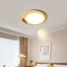 Travertine Oval Knob Ceilling Lamp - Simprolos