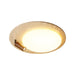 Travertine Oval Knob Ceilling Lamp - Simprolos