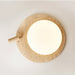 Travertine Oval Knob Ceilling Lamp - Simprolos
