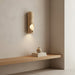 Travertine Oval Wall Sconce - Simprolos