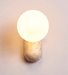 Travertine Pebble Wall Light - Simprolos