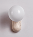 Travertine Pebble Wall Light - Simprolos