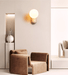 Travertine Pebble Wall Light - Simprolos
