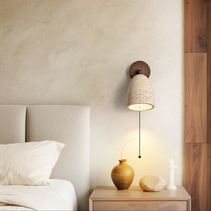 Travertine Pivoting Sconce - Simprolos