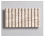 Travertine Ribbed Wall Sconce - Simprolos