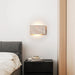 Travertine Ribbed Wall Sconce - Simprolos