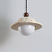 Travertine Saucer Pendant Light - Simprolos