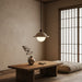 Travertine Saucer Pendant Light - Simprolos