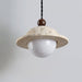 Travertine Saucer Pendant Light - Simprolos