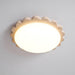Travertine Scallop Edge Ceiling Light - Simprolos