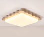 Travertine Scallop Edge Ceiling Light - Simprolos