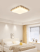 Travertine Scallop Edge Ceiling Light - Simprolos
