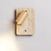 Travertine Spot Wall Sconce - Simprolos