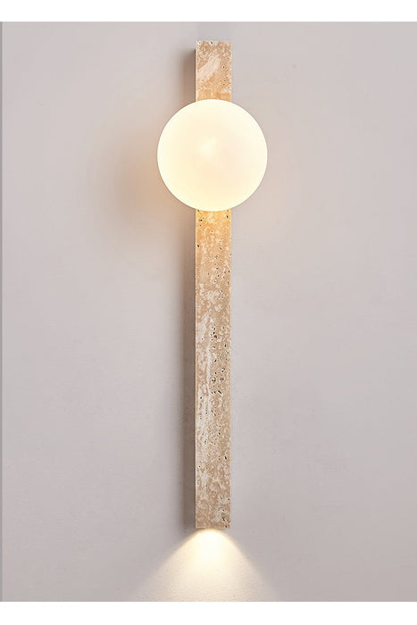 Travertine Stripe Wall Sconce - Simprolos