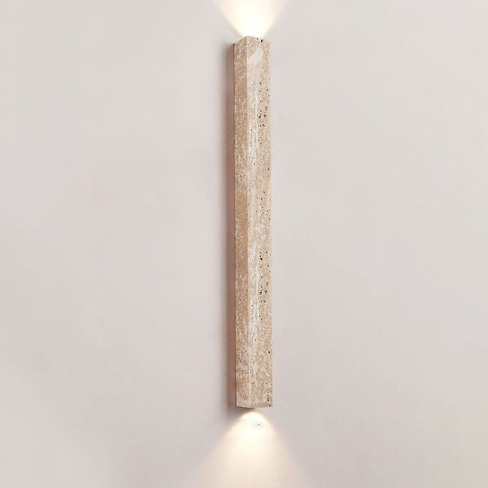 Travertine Stripe Wall Sconce - Simprolos