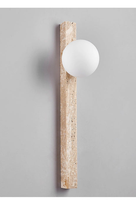 Travertine Stripe Wall Sconce - Simprolos