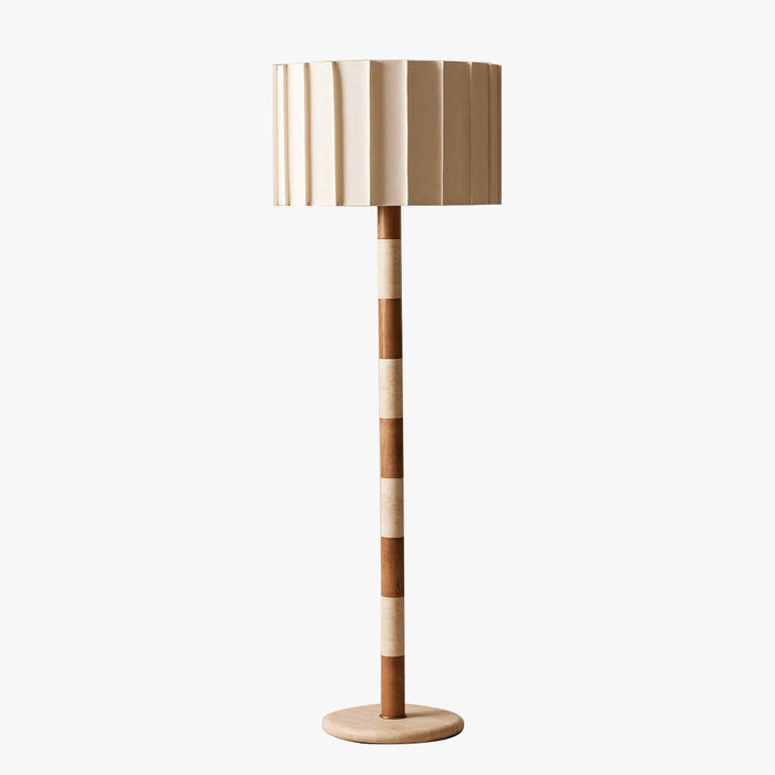 Travertine Striped Floor Lamp - Simprolos