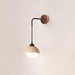 Travertine Swing Arm Wall Sconce - Simprolos