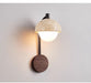 Travertine Swing Arm Wall Sconce - Simprolos