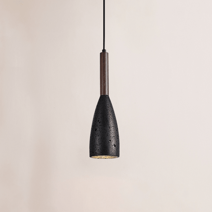 Travertine Teardrop Pendant Light - Simprolos