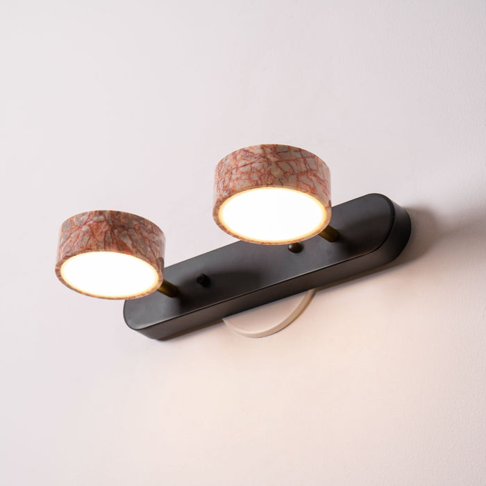 Travertine Wall Lamp for Modern Bathroom Lighting - Simprolos
